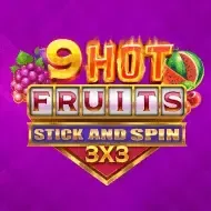 9 Hot Fruits Stick and Spin 3x3Gamingcorps